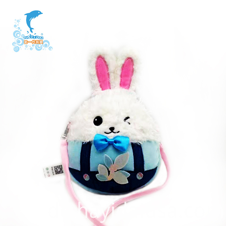 Plüsch Kaninchen Spielzeug Tasche Plush Rabbit Toy Bag